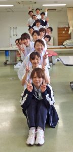 作業療法科 縦列集合