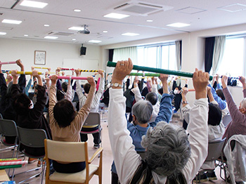 地域交流会の様子